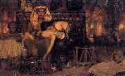 Sir Lawrence Alma-Tadema,OM.RA,RWS, Death of the Pharaoh's firstborn son